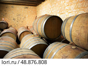 Wine barrels. Стоковое фото, агентство Ingram Publishing / Фотобанк Лори