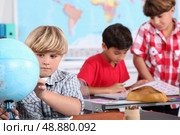 picture of a classroom. Стоковое фото, агентство Ingram Publishing / Фотобанк Лори