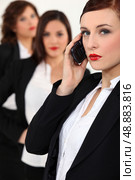 Jealous women. Стоковое фото, агентство Ingram Publishing / Фотобанк Лори