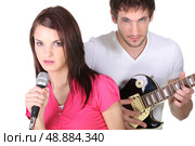 musical twosome. Стоковое фото, агентство Ingram Publishing / Фотобанк Лори