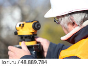 geometre working. Стоковое фото, агентство Ingram Publishing / Фотобанк Лори