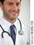 portrait of a doctor. Стоковое фото, агентство Ingram Publishing / Фотобанк Лори