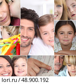 Child Smiles. Стоковое фото, агентство Ingram Publishing / Фотобанк Лори