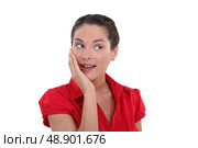 Female flushed. Стоковое фото, агентство Ingram Publishing / Фотобанк Лори