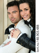 Couple posing together. Стоковое фото, агентство Ingram Publishing / Фотобанк Лори