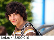 teenager posing. Стоковое фото, агентство Ingram Publishing / Фотобанк Лори