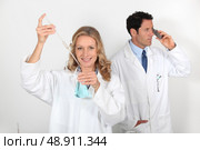 Scientists. Стоковое фото, агентство Ingram Publishing / Фотобанк Лори