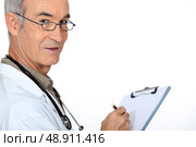 Doctor with a clipboard. Стоковое фото, агентство Ingram Publishing / Фотобанк Лори