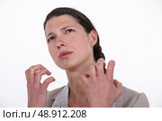 Regretful woman. Стоковое фото, агентство Ingram Publishing / Фотобанк Лори
