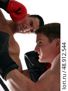 Boxing match. Стоковое фото, агентство Ingram Publishing / Фотобанк Лори