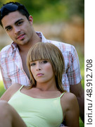 A neutral couple. Стоковое фото, агентство Ingram Publishing / Фотобанк Лори