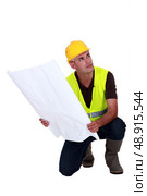 construction supervisor. Стоковое фото, агентство Ingram Publishing / Фотобанк Лори