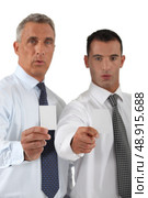 Determined businessmen. Стоковое фото, агентство Ingram Publishing / Фотобанк Лори