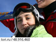 Portrait of Skier. Стоковое фото, агентство Ingram Publishing / Фотобанк Лори