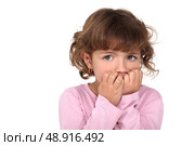 A fearful child. Стоковое фото, агентство Ingram Publishing / Фотобанк Лори