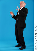Disdainful businessman. Стоковое фото, агентство Ingram Publishing / Фотобанк Лори