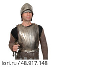 A knight in armor. Стоковое фото, агентство Ingram Publishing / Фотобанк Лори