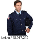French policeman. Стоковое фото, агентство Ingram Publishing / Фотобанк Лори