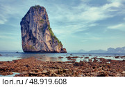 low tide at Poda island, Krabi Province, Andaman Sea, South of Thailand. Стоковое фото, агентство Ingram Publishing / Фотобанк Лори