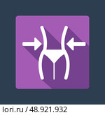 slimming icon. Стоковая иллюстрация, агентство Ingram Publishing / Фотобанк Лори