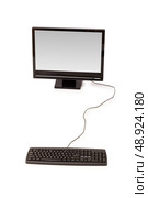 Personal computer isolated on the white background. Стоковое фото, агентство Ingram Publishing / Фотобанк Лори
