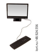 Personal computer isolated on the white background. Стоковое фото, агентство Ingram Publishing / Фотобанк Лори