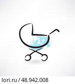 Pram Icon. Стоковая иллюстрация, агентство Ingram Publishing / Фотобанк Лори