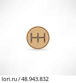 car lever icon. Стоковая иллюстрация, агентство Ingram Publishing / Фотобанк Лори