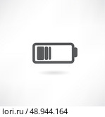 Battery icon. Стоковая иллюстрация, агентство Ingram Publishing / Фотобанк Лори
