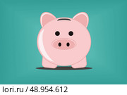 Piggy bank. Стоковая иллюстрация, агентство Ingram Publishing / Фотобанк Лори