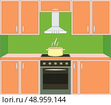 Kitchen furniture. Стоковая иллюстрация, агентство Ingram Publishing / Фотобанк Лори