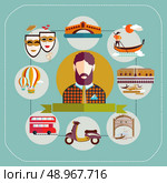 Venice Traveler icon. Стоковая иллюстрация, агентство Ingram Publishing / Фотобанк Лори