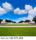 World War II Memorial in washington DC USA at National Mall. Стоковое фото, агентство Ingram Publishing / Фотобанк Лори