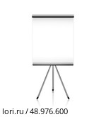 Projector screen tripod on white. Стоковая иллюстрация, агентство Ingram Publishing / Фотобанк Лори