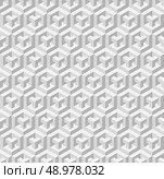 Cubic seamless pattern. Vector illustration EPS 10. Стоковая иллюстрация, агентство Ingram Publishing / Фотобанк Лори