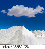 Mallorca Ses Salines Es Trenc Estrenc saltworks in Balearic Islands Spain. Стоковое фото, агентство Ingram Publishing / Фотобанк Лори