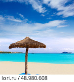 Majorca Platja Palmanova beach in Calvia Bol ses Teules Mallorca. Стоковое фото, агентство Ingram Publishing / Фотобанк Лори