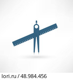geometry compasses. Стоковая иллюстрация, агентство Ingram Publishing / Фотобанк Лори