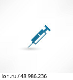 syringe icon. Стоковая иллюстрация, агентство Ingram Publishing / Фотобанк Лори