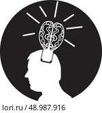 Gear head icon. Стоковая иллюстрация, агентство Ingram Publishing / Фотобанк Лори