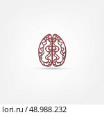 brain icon. Стоковая иллюстрация, агентство Ingram Publishing / Фотобанк Лори
