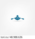 rowing icon. Стоковая иллюстрация, агентство Ingram Publishing / Фотобанк Лори