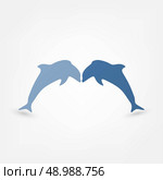 dolphin icon. Стоковая иллюстрация, агентство Ingram Publishing / Фотобанк Лори