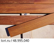 Ipe teak decking deck wood installation clips fasteners. Стоковое фото, агентство Ingram Publishing / Фотобанк Лори