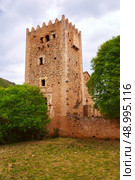 ruined monastery Jeronimo Nuestra senyora de la Murta in Alzira Valencia at Spain. Стоковое фото, агентство Ingram Publishing / Фотобанк Лори