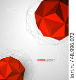 Vector geometric background with triangles. Vector abstract geometric background with triangles design elements. Стоковая иллюстрация, агентство Ingram Publishing / Фотобанк Лори