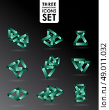 Business design elements  icon set, three-dimensional quality vector-icon  with a lot of variety ideal for business , flayer and presentation. Стоковая иллюстрация, агентство Ingram Publishing / Фотобанк Лори