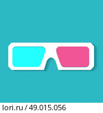 3d glasses icons. Стоковая иллюстрация, агентство Ingram Publishing / Фотобанк Лори