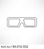 3d glasses icons. Стоковая иллюстрация, агентство Ingram Publishing / Фотобанк Лори