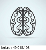 brain icon. Стоковая иллюстрация, агентство Ingram Publishing / Фотобанк Лори